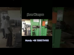 Eierablagekasten-Kartonmaschine mit 4 Formen automatische in Nigeria