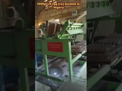 Einfache Struktur Eierfachmaschine halbautomatische eine