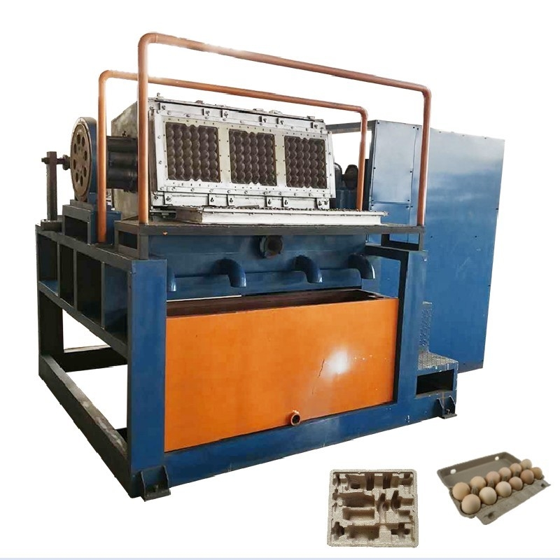 Rotary Typ 2000 Stück Zellstoffform-Eierkarton-Herstellungsmaschine Eierschalen-Produktionslinie
