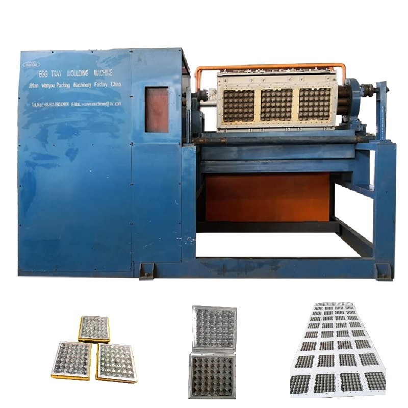Produktionslinie für Eierbecher mit Papiermasse und automatischer Pulpformmaschine für nachhaltige und Eierbechermachmaschine