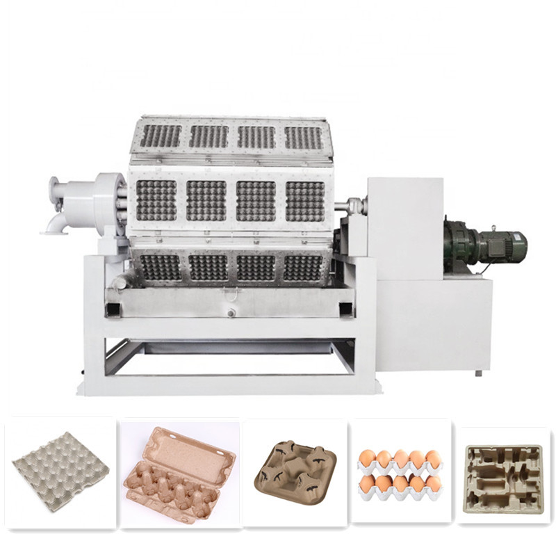 Produktionslinie für Eierbecher mit Papiermasse und automatischer Pulpformmaschine für nachhaltige und Eierbechermachmaschine