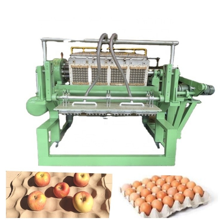 Produktionslinie für Eierbecher mit Papiermasse und automatischer Pulpformmaschine für nachhaltige und Eierbechermachmaschine