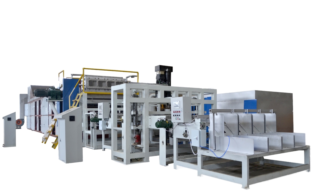 70-150KW Großkapazität anpassbare Papierpulpformmaschine zur Herstellung von Eierbecken mit fortschrittlicher Technologie und geringem Energieverbrauch