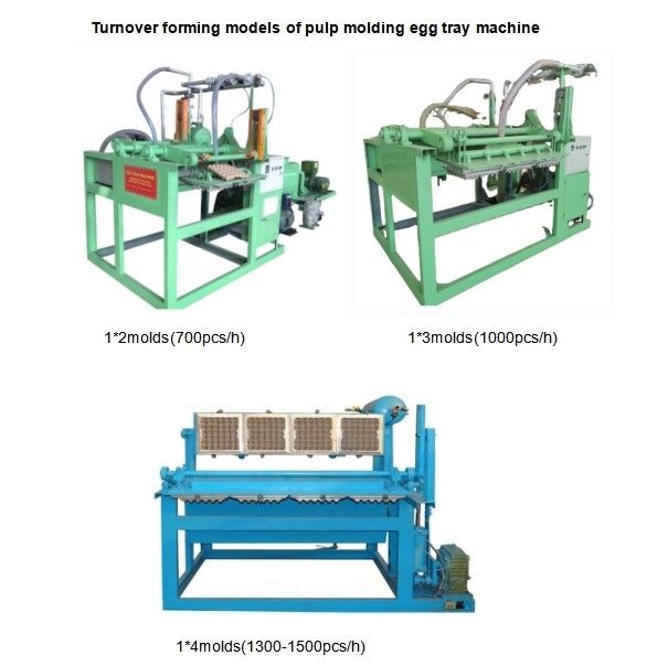 Pulp Convenient Installation Egg Carton Making Machine For Small Capacity Production