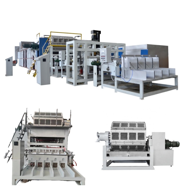 30-150KW unterschiedliche Kapazität Papier-Eierfach Produktionslinie Eierfachmaschine mit fortschrittlicher Technologie und geringem Energieverbrauch