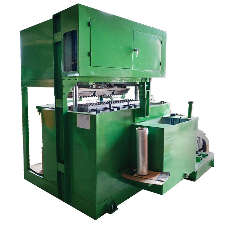 35KW kleine Eierkartonmaschine700-1000 Stück/h für Sonnennasstrocknung Produktionslinie
