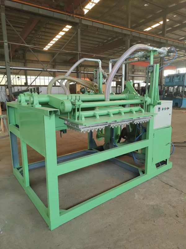 Abfallpapier-Ei-Tray-Maschine / Papierpulp-Formmaschine kundenspezifische Farbe Ei-Tray Produktionslinie