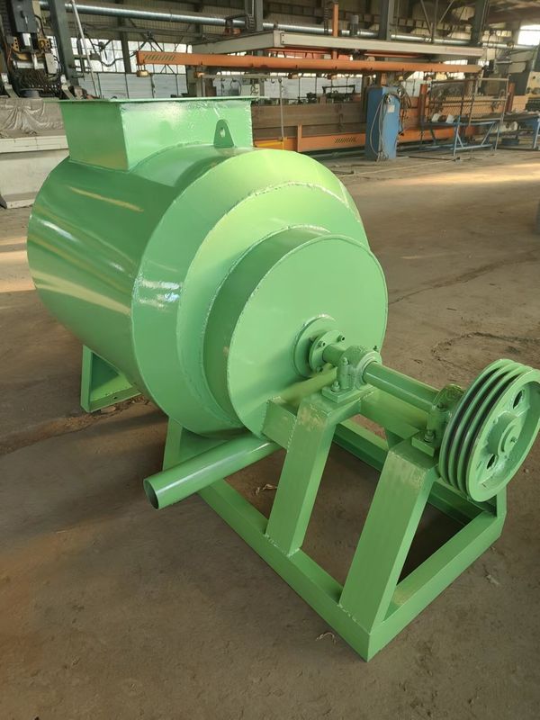 1500 Stück/h Kleinunternehmen Halbautomatische Eier-Tray-Maschine / Apple-Tray-Making-Maschine Einfache Struktur Geschwindigkeit verstellbare Aluminium-Formen PLC-gesteuert