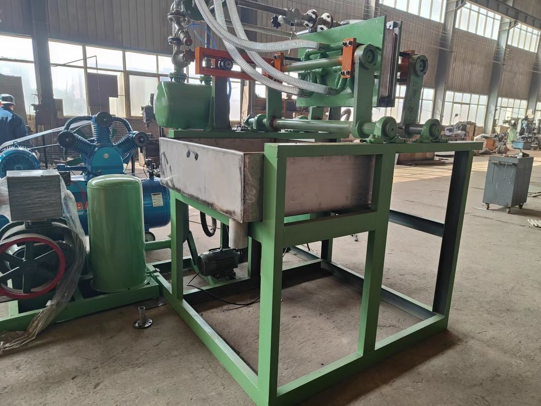 Semi Automatic 20kw 700pcs Per Hour Egg Tray Machine EggTray Production Line For Making Egg Trays Egg Cartons Shoes Trays Apple Trays with Customized Aluminum molds 