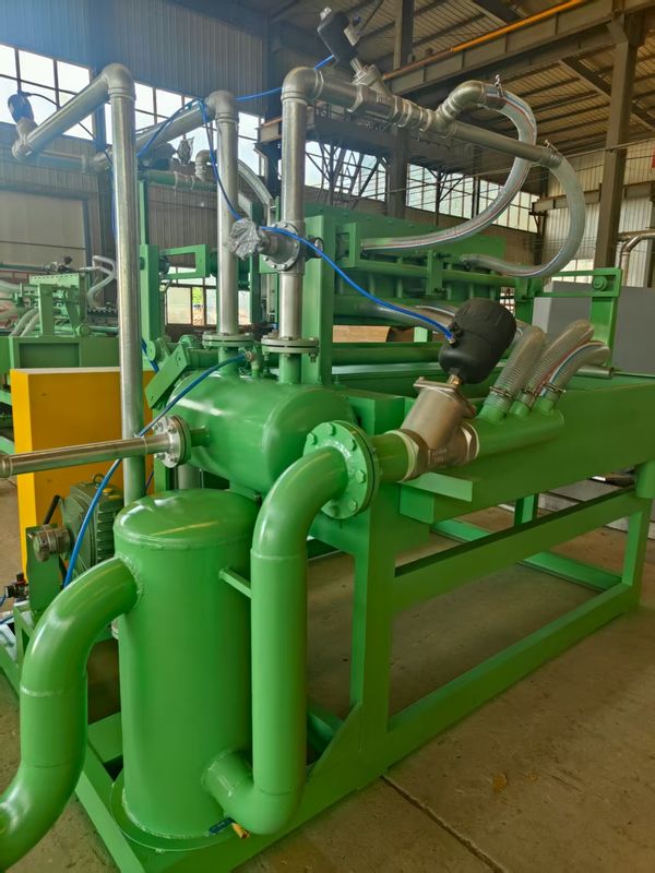 Günstige 700-1000 Stück/h Benutzerfreundliche Eiertray-/Karton-Pulp-Formmaschine mit 1 Jahr Garantie, kleiner & mittlerer Ausstoß 350-1000 Stück/h