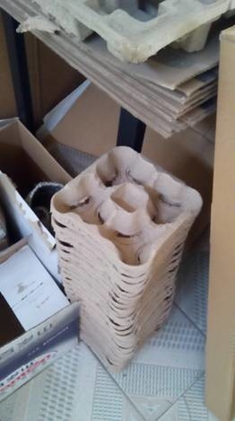 Drehart Papier-Eierablage-Fertigungsstraße-große Kapazität 1500-5000pcs/h