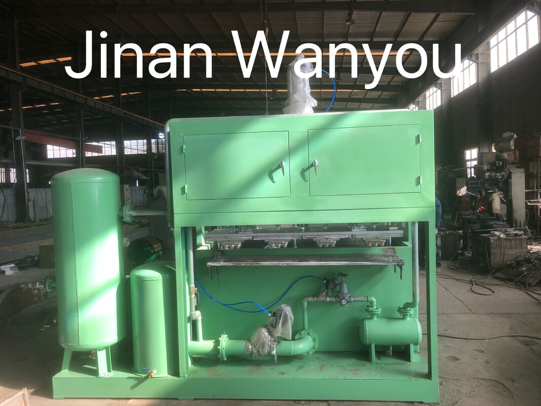 1500pcs/h Egg Carton Making Machine Reciprocating Forming Type Egg Tray Machine Production Line For Manufacturing Egg Trays Apple Trays Shoes Trays Nursery Trays And More