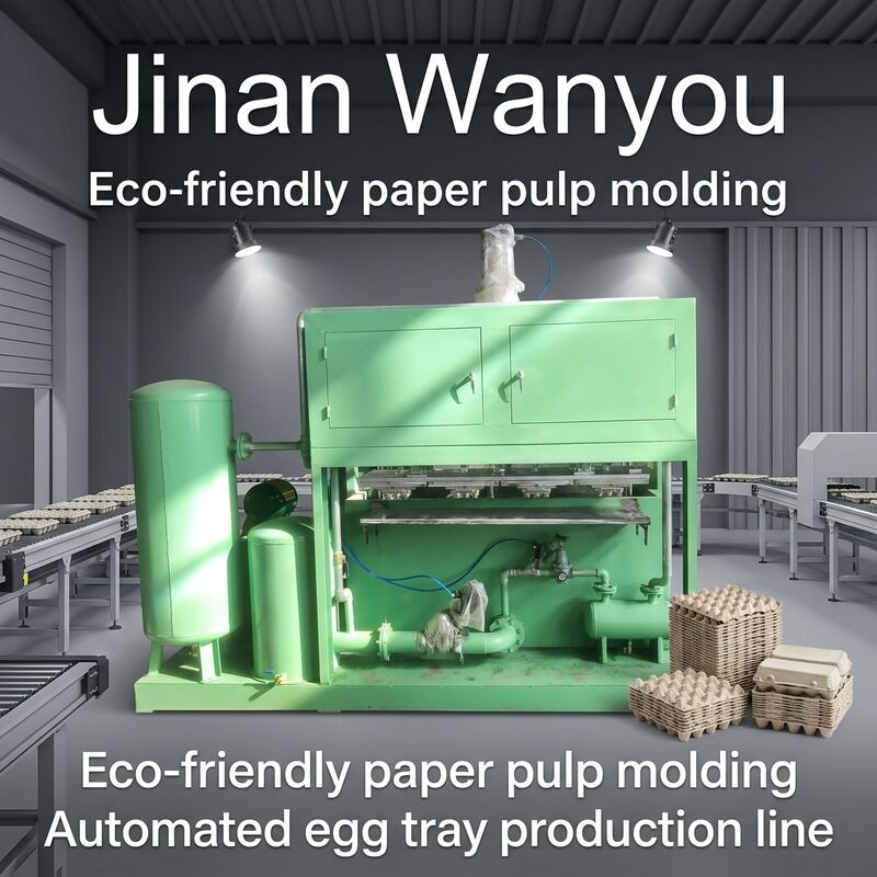Eierablage-Maschine der hohen Kapazität 1500pcs pro Stunde halbautomatisch und automatisch für Altpapiermaterial