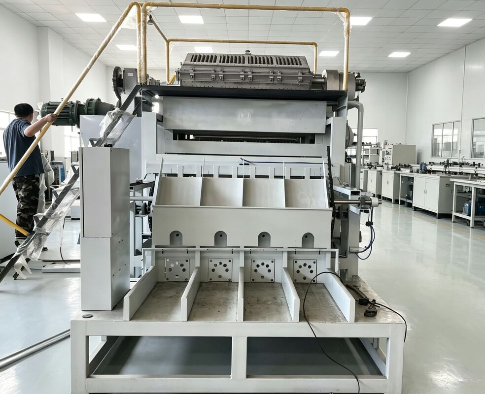 WANYOU 4*4 Molds Rotary Egg Tray Production Line Egg Tray/Carton Machine 2500-3000 pcs/h Recycled Paper Pulp Molding for Serbian Poultry Farm