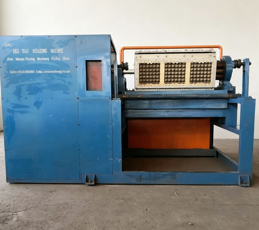  3×4 Rotary Egg Tray Machine | 2000PCS/H Stable Output, Tailored for Startup Business