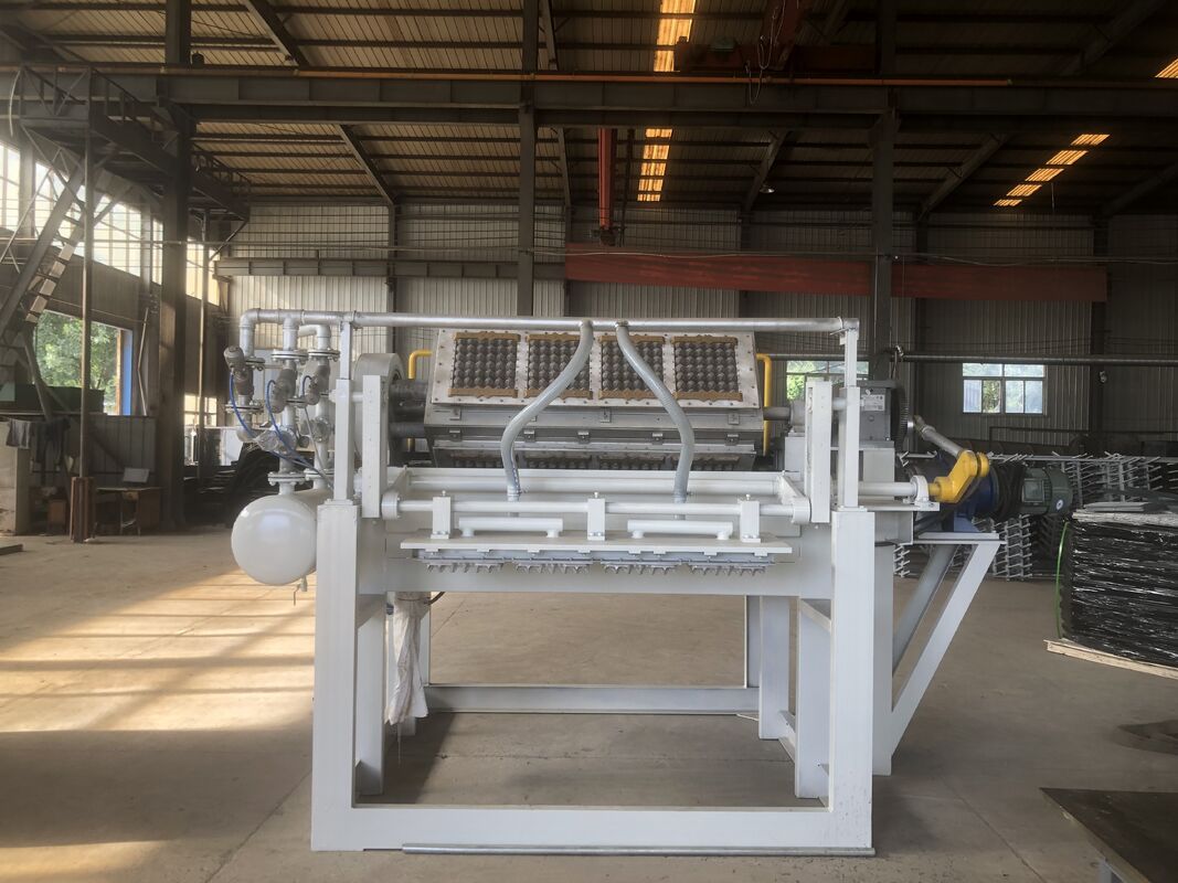 High Speed 2500-3000 Pcs/h Rotary Paper Egg Tray Machine Egg Carton Production Line PLC Controlled 80/120KW