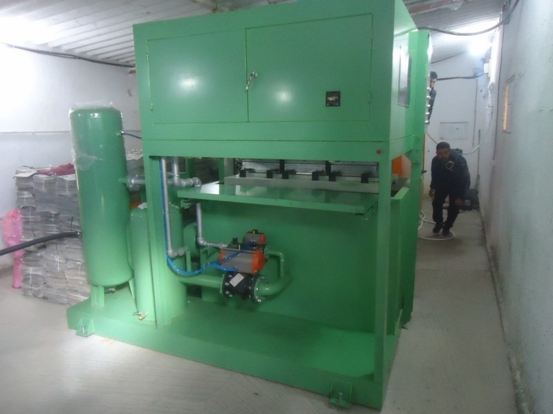 Papierfrucht-Apfel-Tablett-Herstellungsmaschine, Eiertablettmaschine, Eierkarton-Herstellungsmaschine, Zellstoffformmaschine mit lebenslanger Wartung