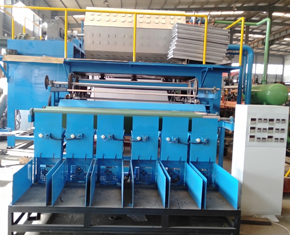 Anpassungsfähige Papier-Eier-Tray-Making-Maschine Eierkarton-Making-Produktionslinie für verschiedene Kundenanforderungen