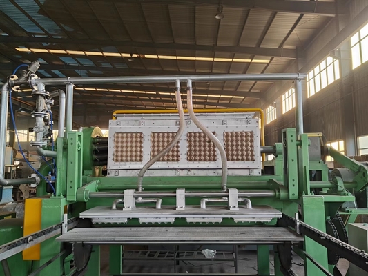 Papier-Verbrauch gewölbter Karton-Papierei-Tray Machine-CER Zustimmungs-300kg/H