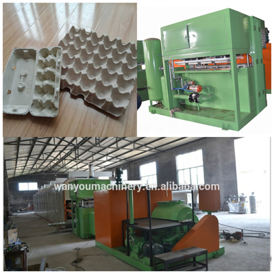 PLC-automatische kompakte Papiermasse-kleine Eierablage, die Maschine 7.5KW herstellt
