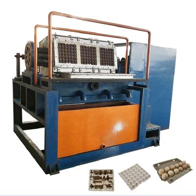 12-20 Hübe/Minute Papier-Eierbehälter-Maschine Eierkarton-Formmaschine für die Produktion von 2500 Stück/Stunde