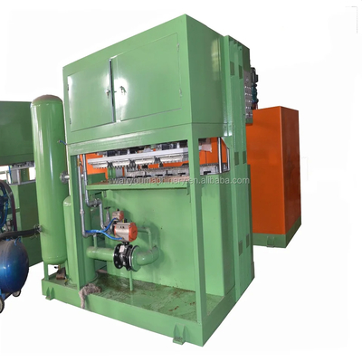 7.5KW Antriebsmotor Kleine Eier-Tray-Hersteller Eier-Tray-Pulp-Formmaschine für die Produktion Effizienz
