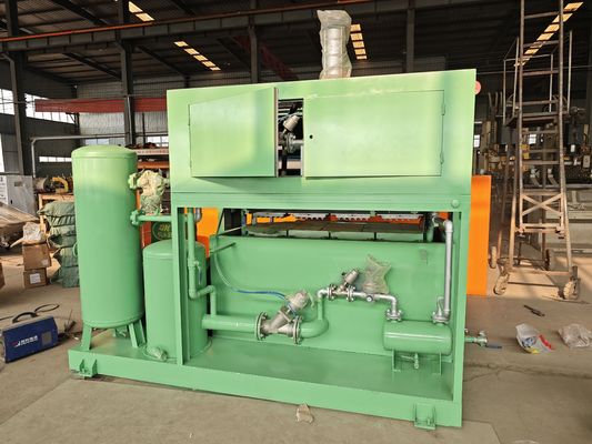 Grüne Farbige Papier Eierkarton Herstellungsmaschine mit geringem Energieverbrauch Eierschalen Produktionslinie Eierschalenmaschine