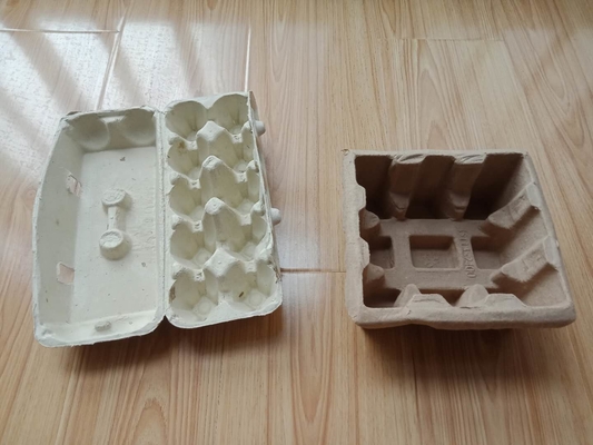 Aufbereiteter Altpapier-Eierkarton, der Geschwindigkeit der Maschinen-350 -1300 der PC-/H macht