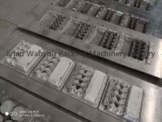 3000pcs/hr tapezieren den Eierkarton, der Maschine Papierbehältergeräte mit trocknender Linie herstellt