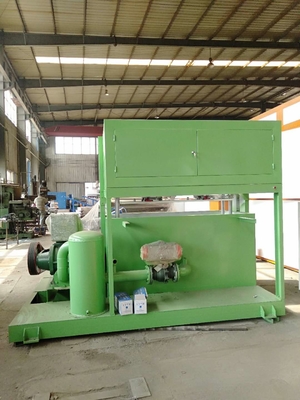 Vollautomatisches Papier zermahlen 350pcs Ei Tray Manufacturing Machine