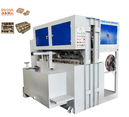 Altpapier-kleines Ei Tray Making Machine With Molds 700pcs/H
