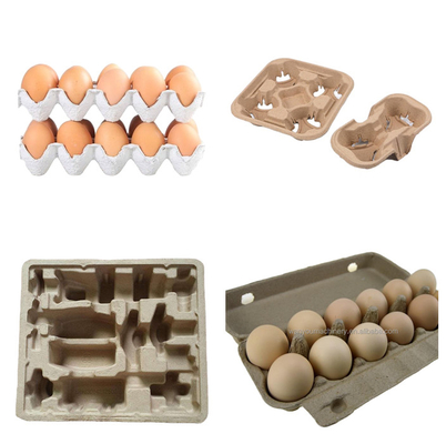 Automatische kleine Ei-Tray Making Machine With Egg-Karton-Form