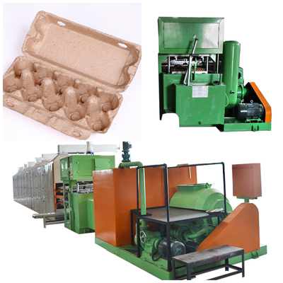 Recyclebare Altpapier-nass Presse-Papierei-Tray Molding Machine For Molded-Masse
