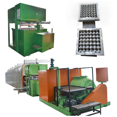 Automatische Papier-Ei- / Apfelschachtel-Machmaschine mit Edelstahl-Formformen